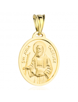 Medalik złoty święty Juda Tadeusz