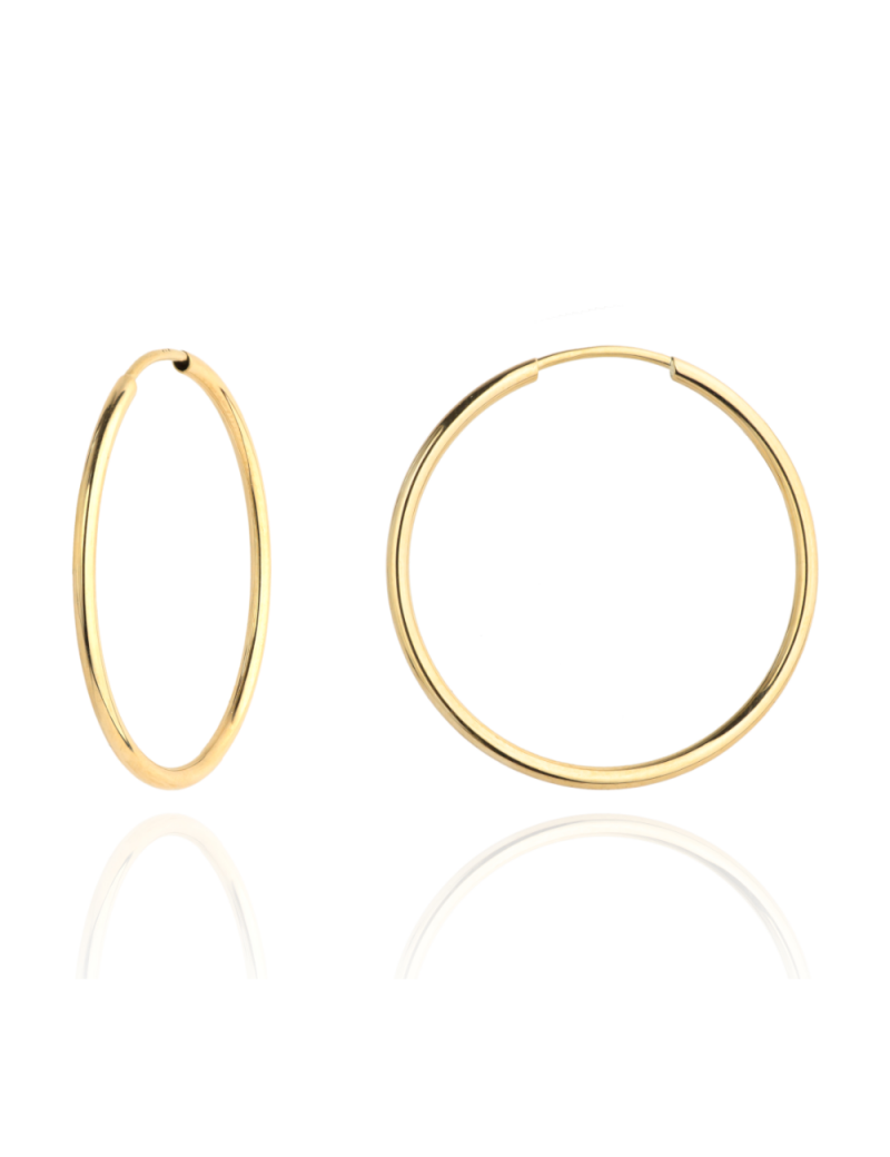 Kolczyki koła super lekkie 5cm