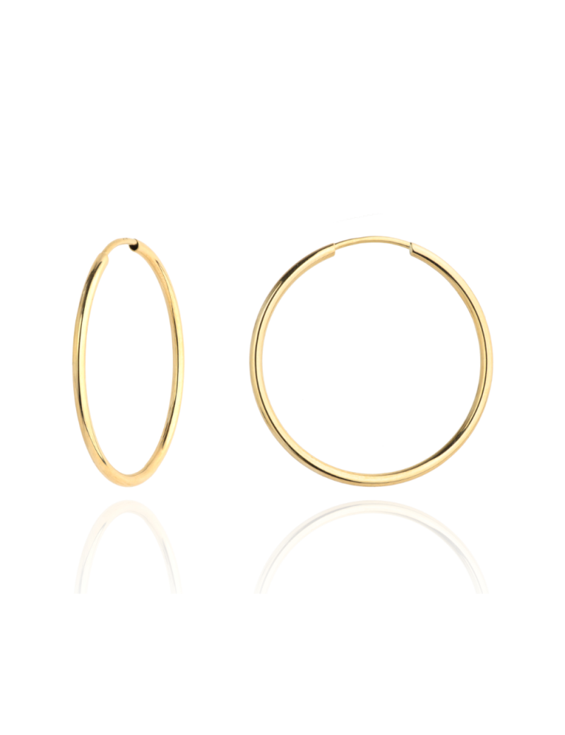 Kolczyki koła super lekkie 4cm