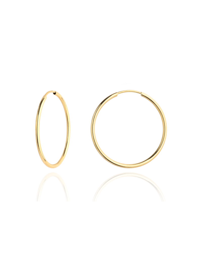 Kolczyki koła super lekkie 3cm