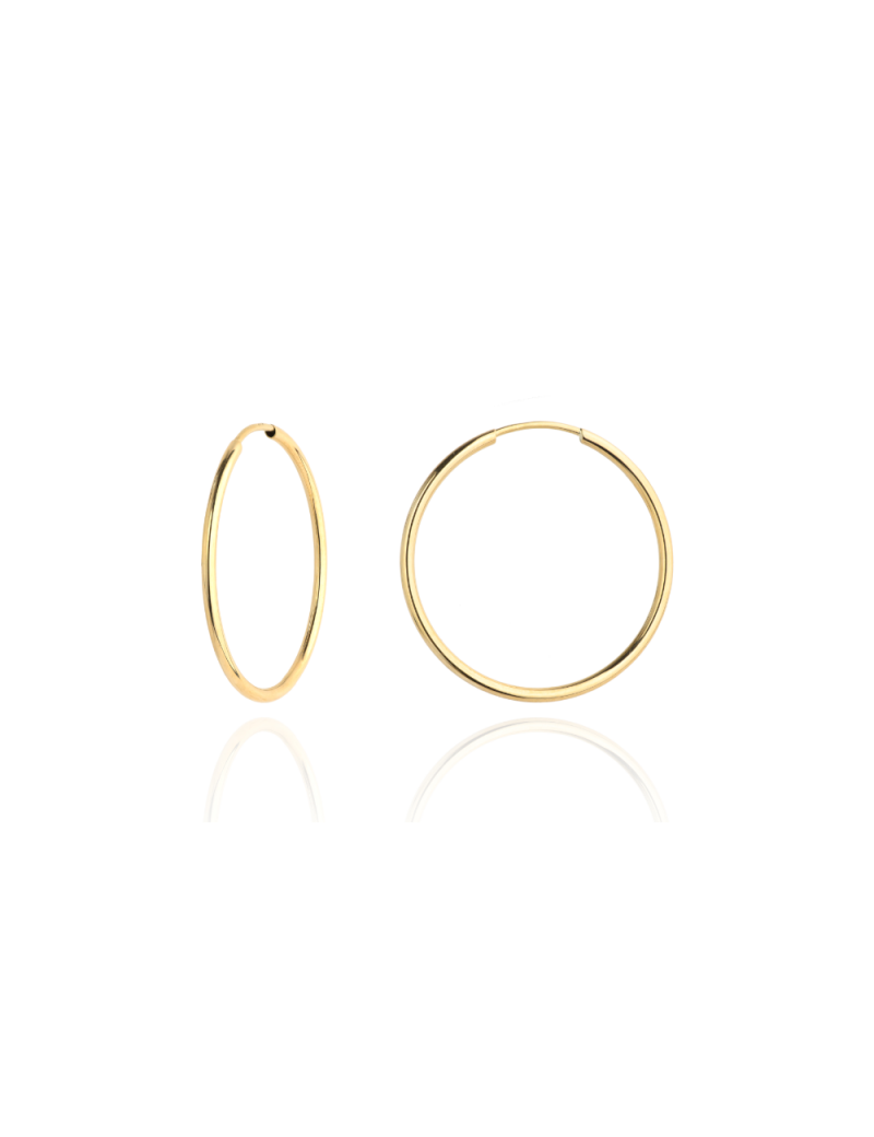 Kolczyki koła super lekkie 1,8cm