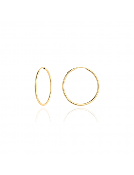 Kolczyki koła super lekkie 1,2cm