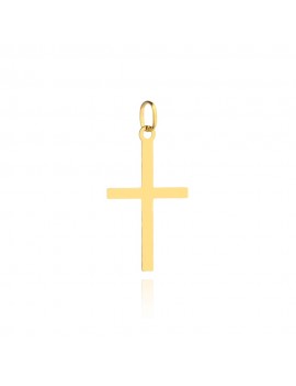 Złoty krzyżyk zdobiony pr. 585