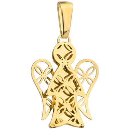 Zawieszka Aniołek ażurowy i plecki gładkie