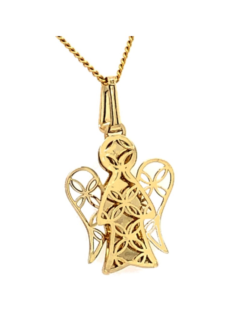 Zawieszka Aniołek ażurowy i plecki gładkie