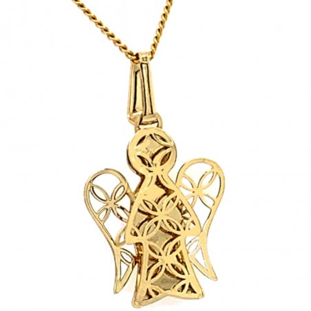 Zawieszka Aniołek ażurowy i plecki gładkie