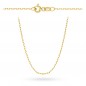 Złoty Łańcuszek 45cm Ankier Grawer
