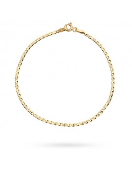 Bransoletka pr. 585 splot gucci 18,5 cm