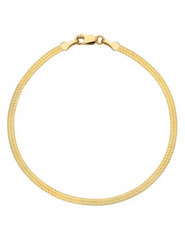 Bransoletka złota taśma cienka