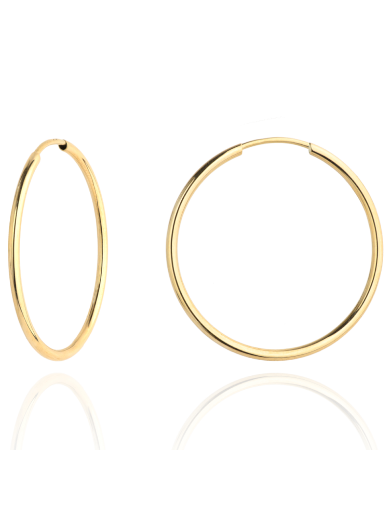 Kolczyki koła super lekkie 7cm