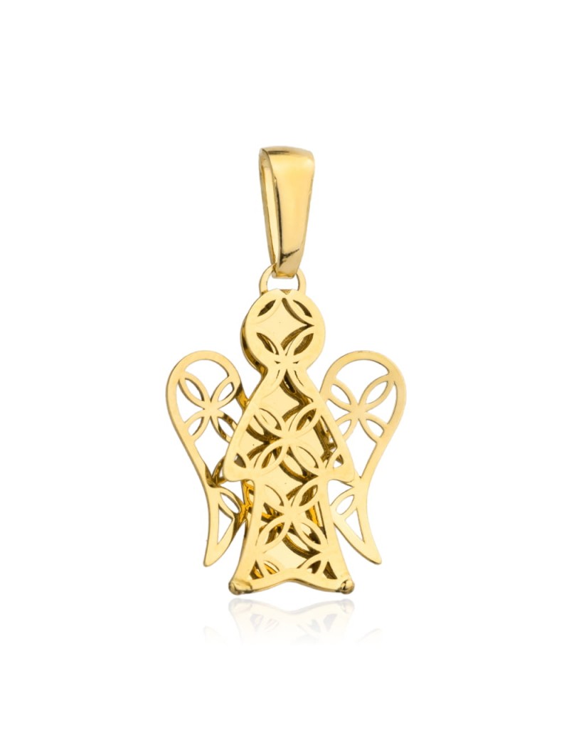 Zawieszka Aniołek ażurowy i plecki gładkie