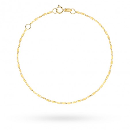 Bransoletka złota finezja na nogę