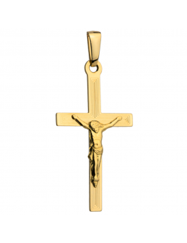 Krzyżyk złoty z Jezusem