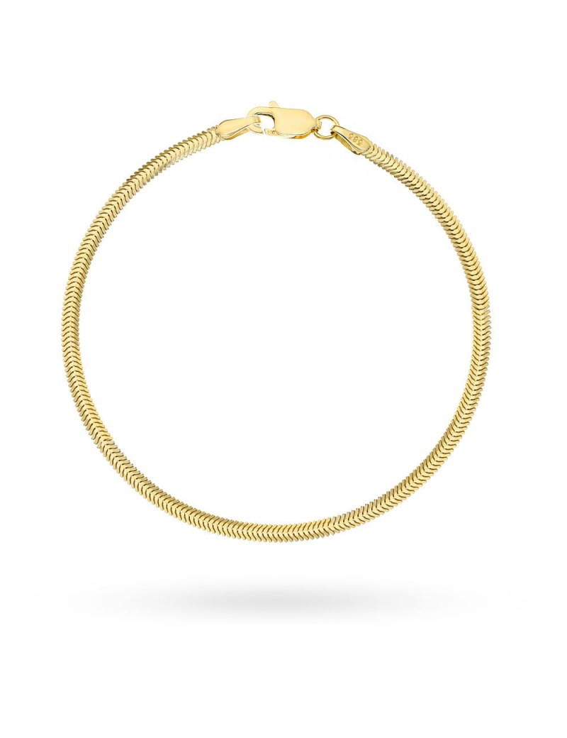Bransoletka złota żmijka - 2,6 mm Bransoletka złota żmijka - 2,6 mm