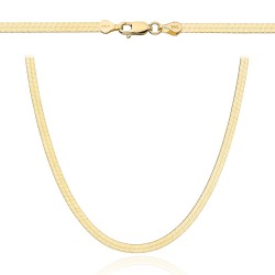 Łańcuch złoty taśma 40cm