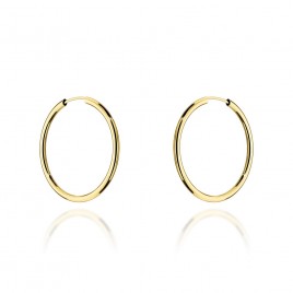 Kolczyki koła super lekkie pr. 585 - 2,5cm