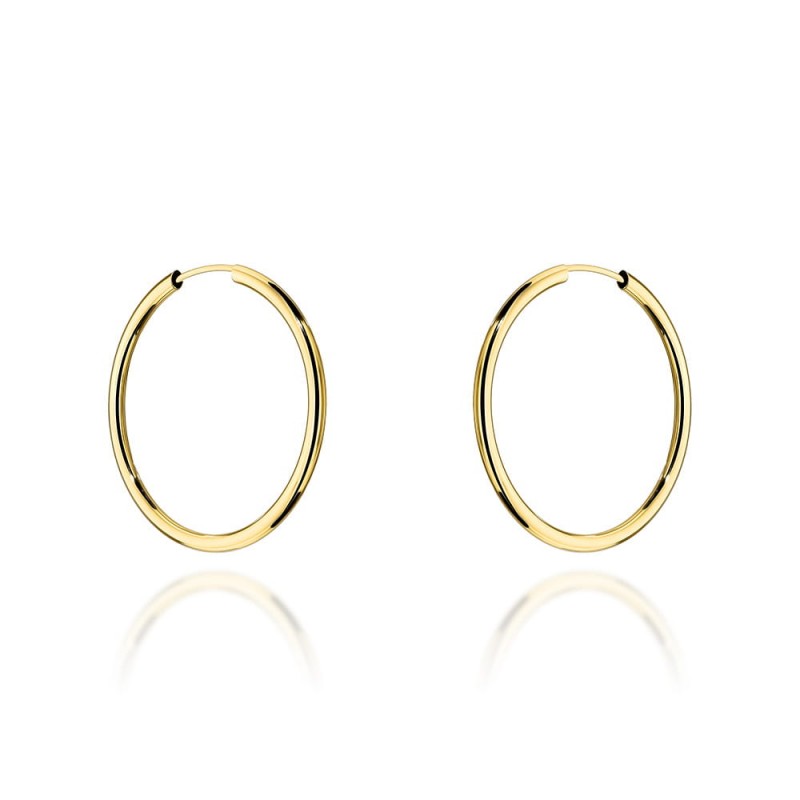 Kolczyki koła super lekkie 2,5cm