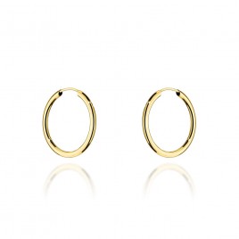 Kolczyki koła super lekkie pr. 585 - 1,8cm