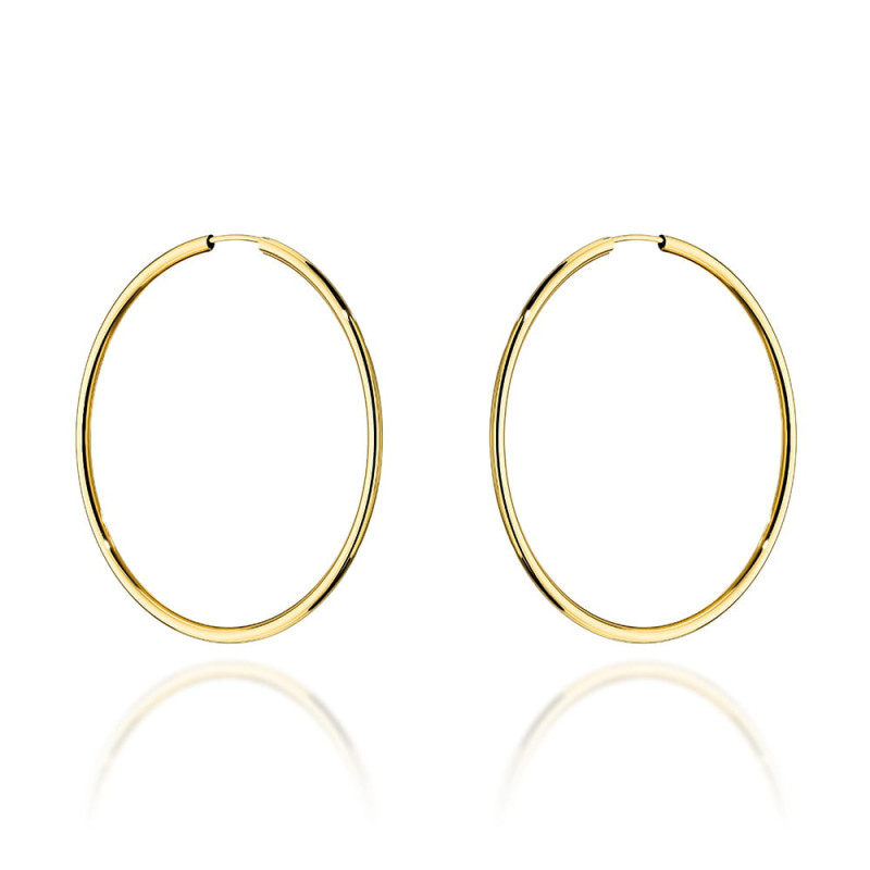 Kolczyki koła super lekkie 4cm