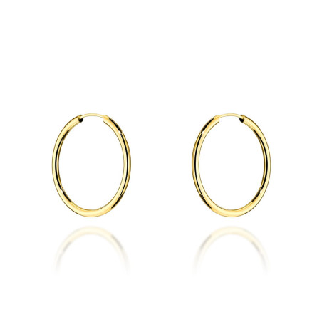 Kolczyki koła super lekkie pr. 585 - 2,2cm