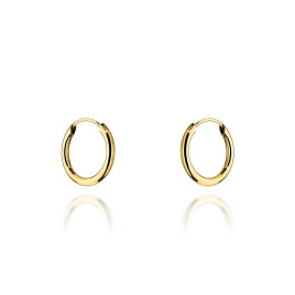 Kolczyki koła super lekkie pr. 585 - 1,2cm