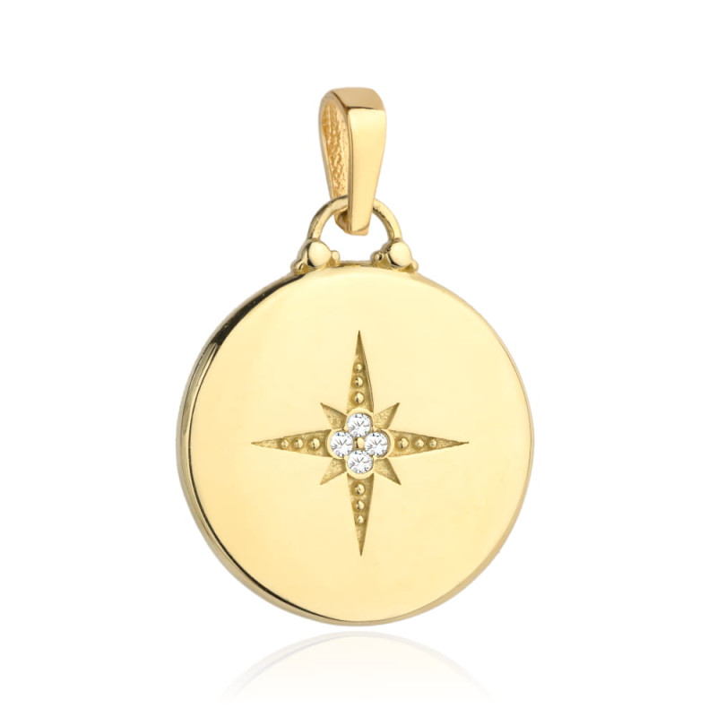 Zawieszka okrągła gwiazda północy Zawieszka okrągła gwiazda północy