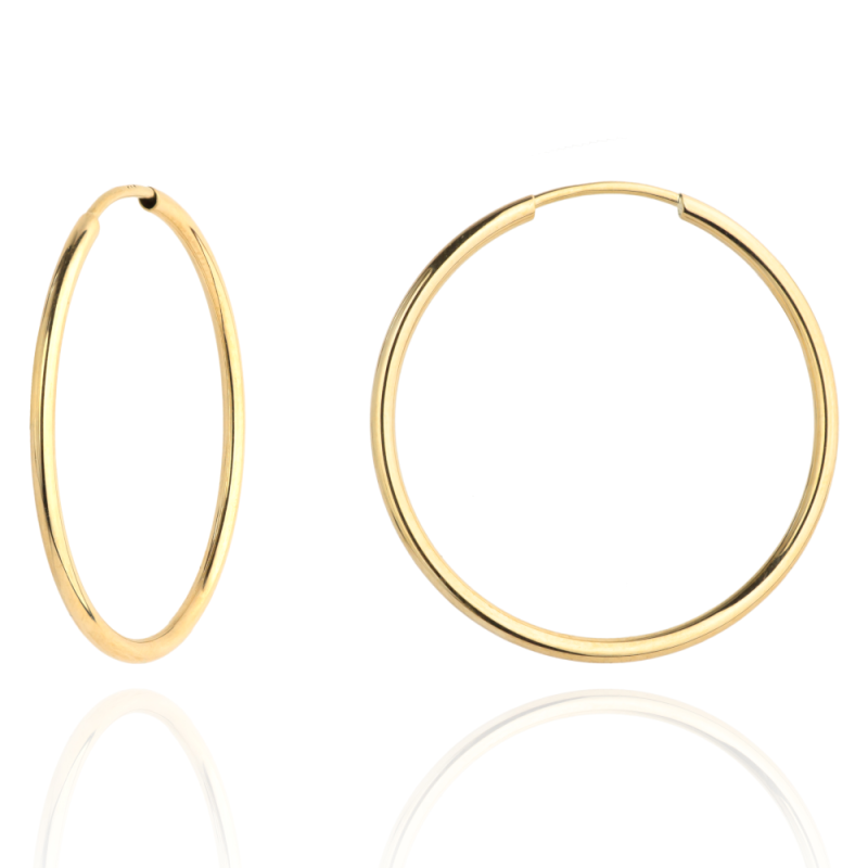 Kolczyki koła super lekkie 6cm