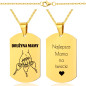 Naszyjnik DRUŻYNA MAMY