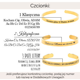 Floryda - Sztywna bransoletka