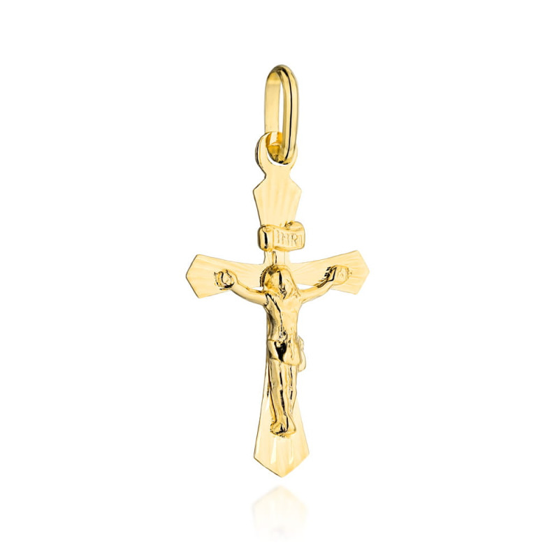 Krzyżyk diamentowany z Jezusem