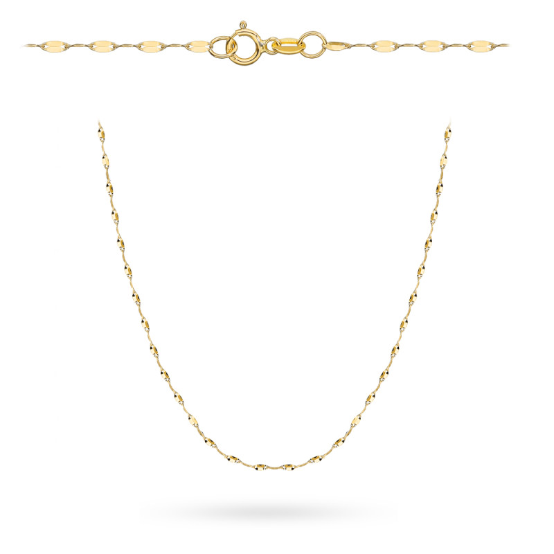 Naszyjnik złoty - finezja