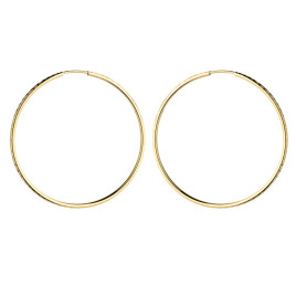 Kolczyki koła diamentowane 3,3 cm