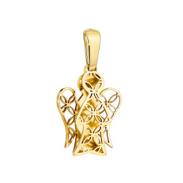 Zawieszka Aniołek ażurowy i plecki gładkie