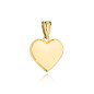 Zawieszka złota gładkie serduszko małe pr. 375