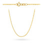 Łańcuszek złoty pr. 375 - splot gucci 55 cm